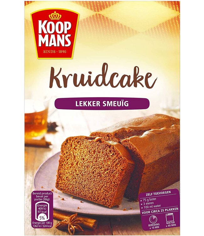 Koopmans Spice  Cake Mix 400g