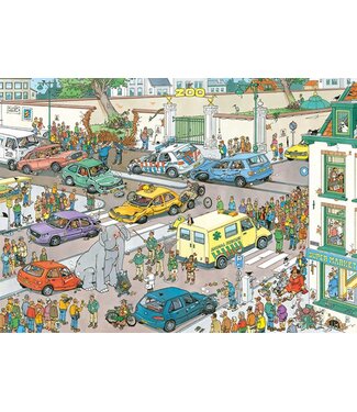 Jumbo Goes Shopping Puzzle 1000pc