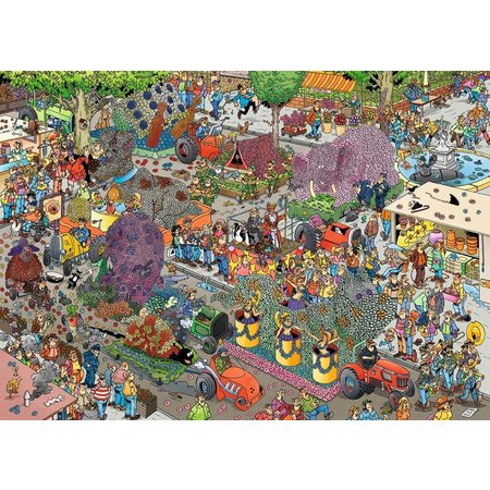 The Flower Parade Puzzle 1000pc