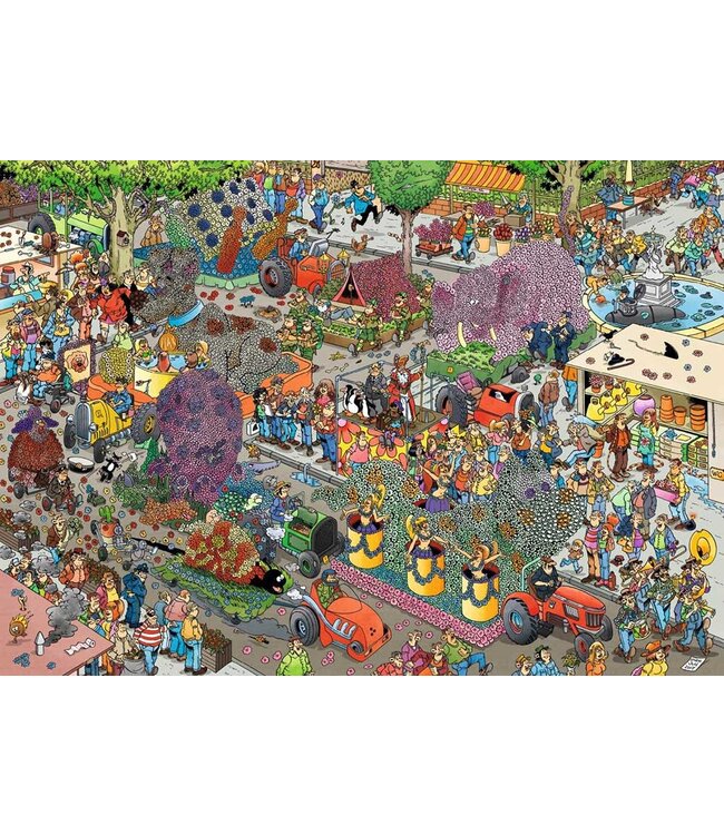 The Flower Parade Puzzle 1000pc