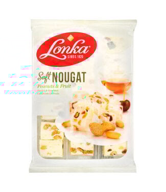 SP:Lonka Soft Nougat Peanut & Fruit 180g