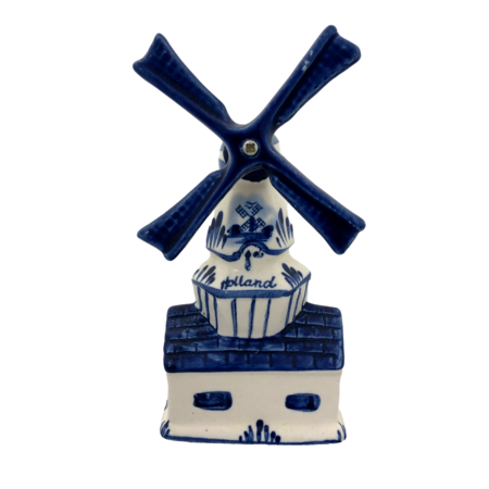 Delft Blue Windmill  15cm