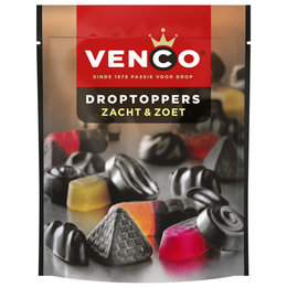 Venco Droptoppers Soft & Sweet 280g