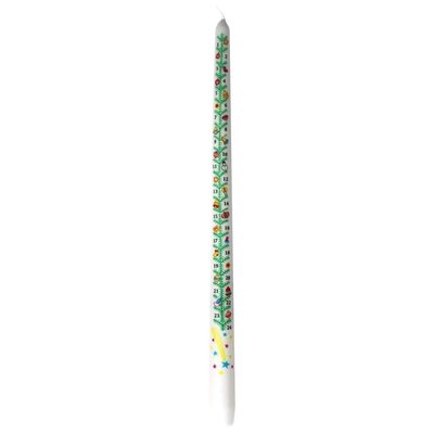 Countdown Advent Candle 15"