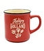 Matix Camp Mug - Tulips from Holland -Red