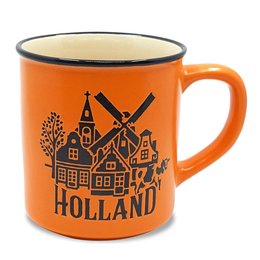 Camp Mug - Holland Village - Orange