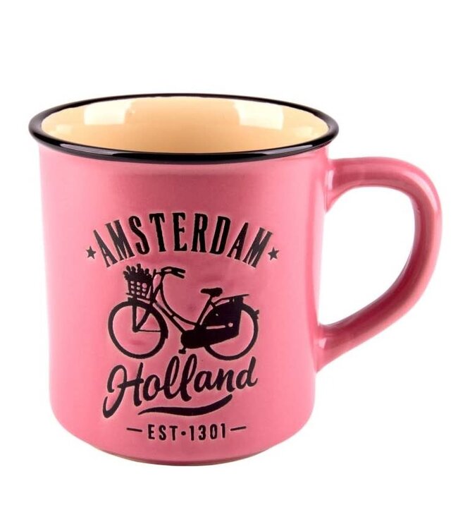 Camp Mug - Amsterdam Pink