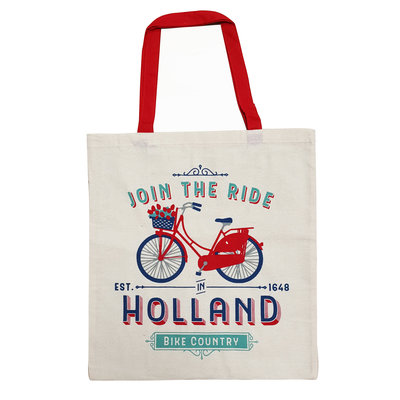 Holland Join The Ride Shopping Bag (Cotton)