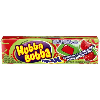Hubba Bubba Strawberry Watermelon Bubble Gum