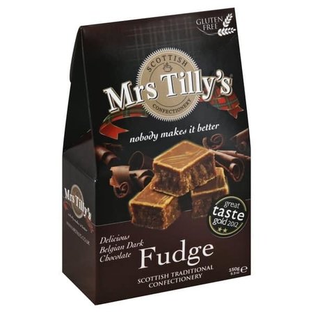 Mrs Tilly's Belgain Chocolate Fudge