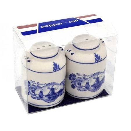 Delft Blue Milk Cans Salt & Pepper Shaker
