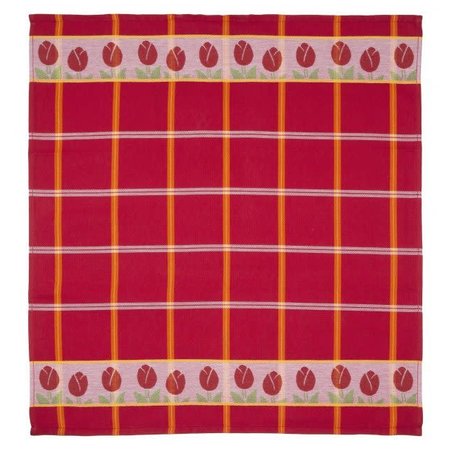 TEA Towel Red Tulips Twentse