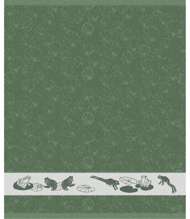 Hand Towel Froggy Green DDDDD