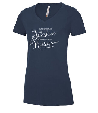 Dutch Women Are Sunshine Mixed With A Little Hurricane Shirt