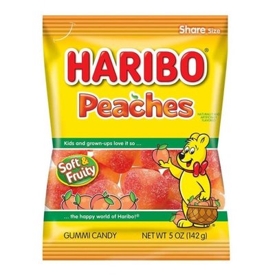 Haribo Peaches 142g