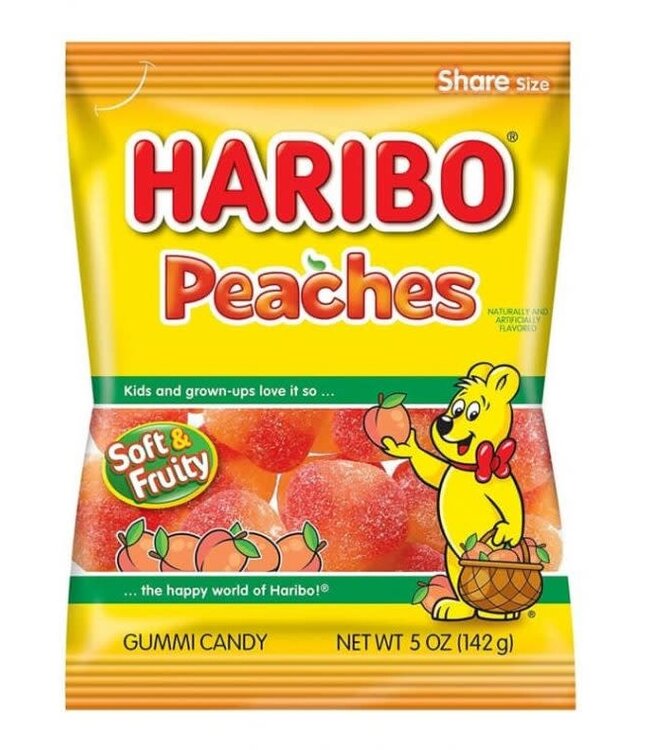 Haribo Peaches 142g