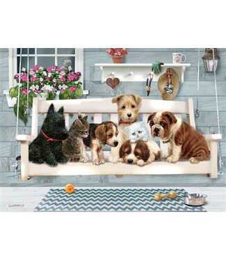Porch Pals Family Puzzle 350pc