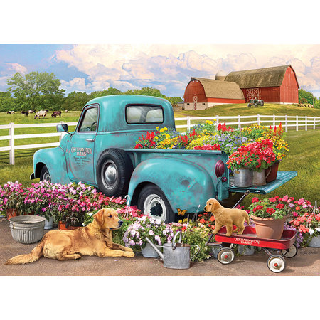 Flower Truck Puzzle 1000pc