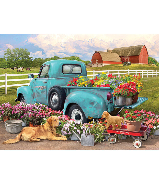 Flower Truck Puzzle 1000pc