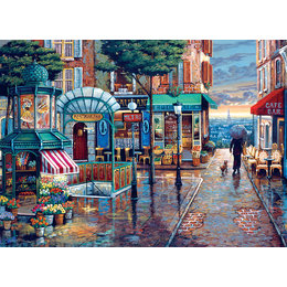 Rainy Day Stroll Puzzle 1000pc (LB)