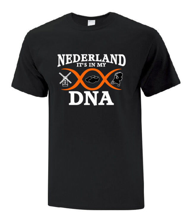 NEDERLAND IT'S IN MY DNA (Black) Shirt