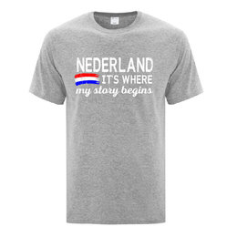 Nederland It's Where My Story Begins Shirt