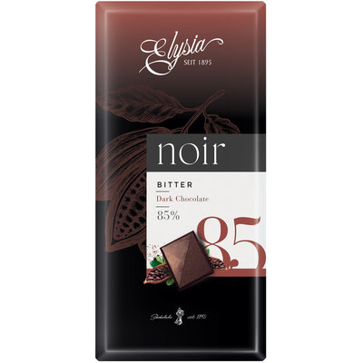Elysia Noir 85% Dark Chocolate 100g