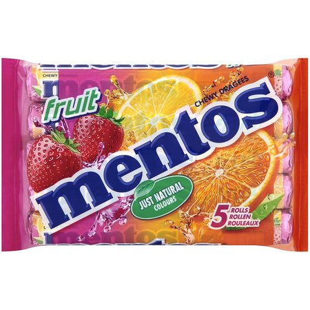 Mentos Fruit 5pk 188g