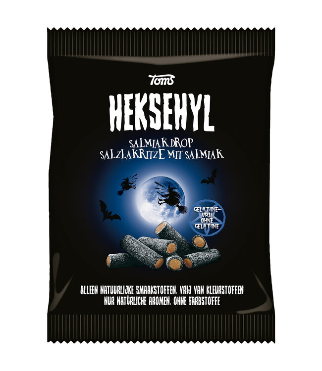 Toms Heksehyl Salmiak Licorice 300g