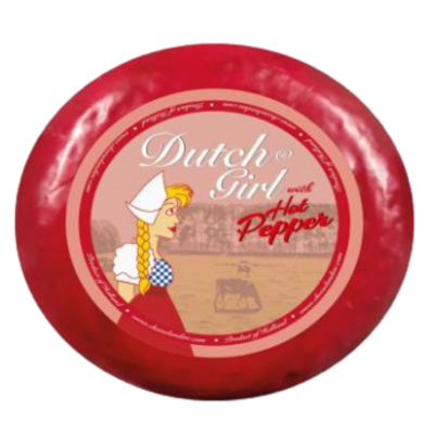 Dutch Girl Gouda Cheese Hot Pepper 450g