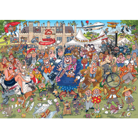 25th Anniversary Garden Party Puzzle 1000pc