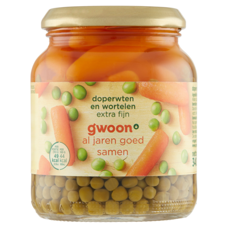 Gwoon Peas & Carrots 340ml