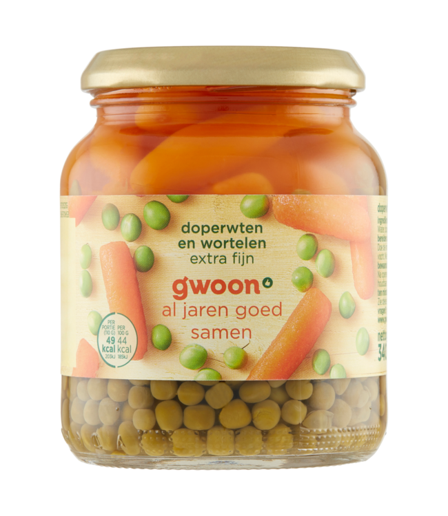 Gwoon Peas & Carrots 340ml