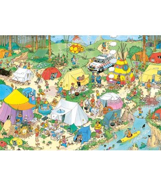 Camping in the Forest Puzzle 1000pc