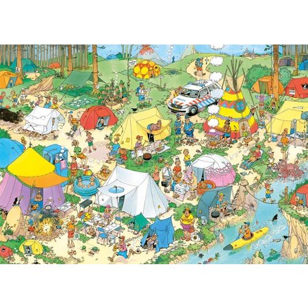 Camping in the Forest Puzzle 1000pc