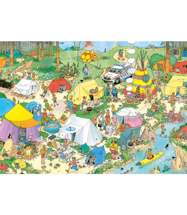 Camping in the Forest Puzzle 1000pc