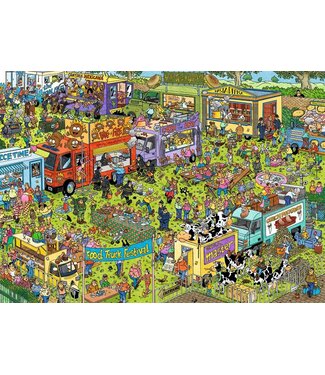 Food Truck Festival Puzzle 1500pc