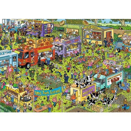 Food Truck Festival Puzzle 1500pc