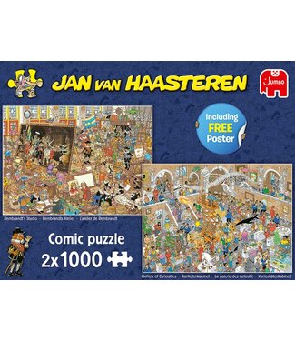 Rembrandt’s Studio (2 x 1000pc) Puzzle