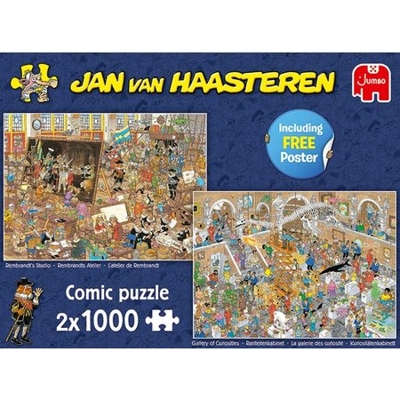 Rembrandt’s Studio (2 x 1000pc) Puzzle