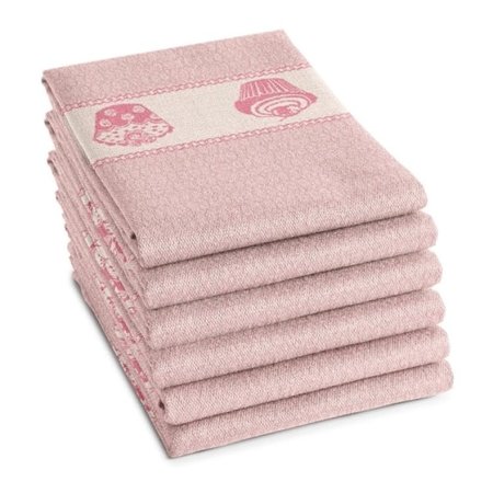 TEA Towel Bakery Pink  DDDDD