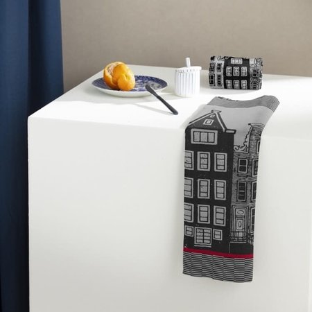 TEA  Towel Canal Black  DDDDD