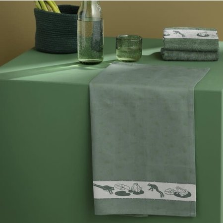 Hand Towel Froggy Green DDDDD