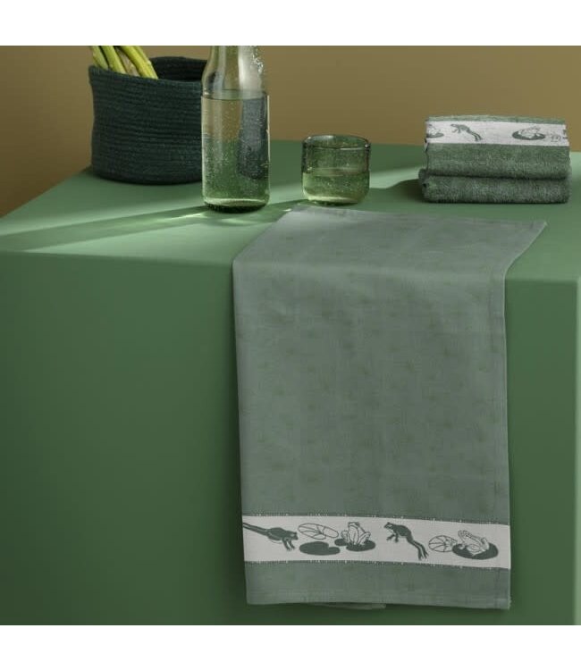 Hand Towel Froggy Green DDDDD