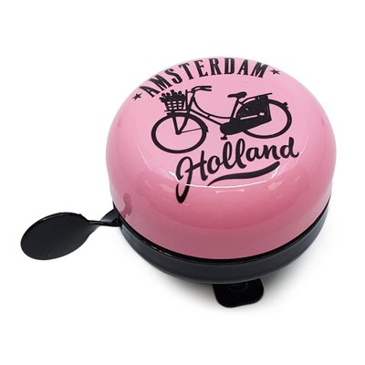 Amsterdam Holland Bike Bell Pink