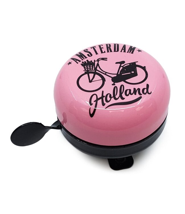 Amsterdam Holland Bike Bell Pink