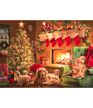 Cozy Fireplace Puzzle 1000pc