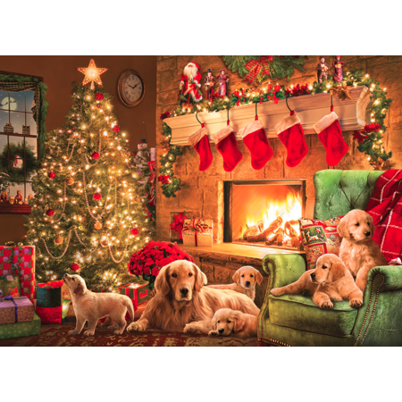 Cozy Fireplace Puzzle 1000pc