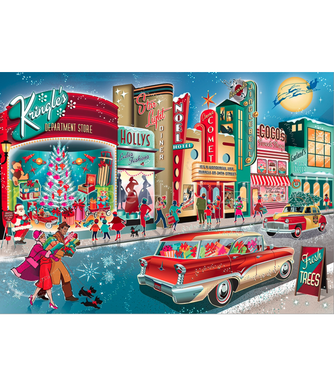 Vintage Main Street Puzzle 1000pc