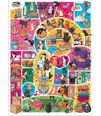 Doodlecats Puzzle 1000pc